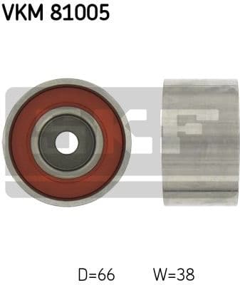Deflection Pulley/Guide Pulley, timing belt VKM 81005
