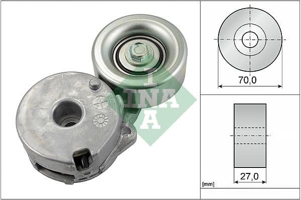 Belt Tensioner, V-ribbed belt 534044210