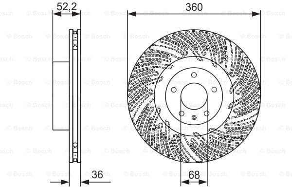 Brake Disc 0986479D29 - image 5