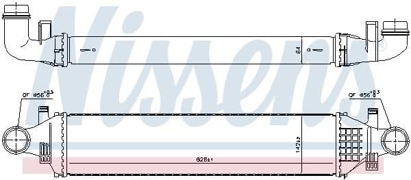 Charge Air Cooler ** FIRST FIT ** 96334