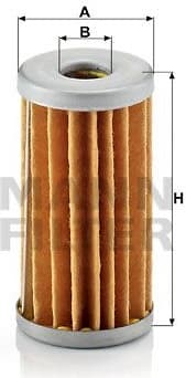 Filter, operating hydraulics H42