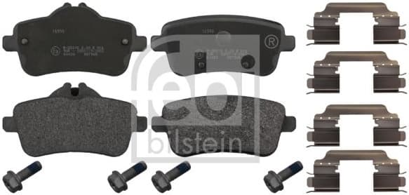 Brake Pad Set, disc brake 16990