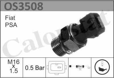Sensor oil pressure light OS3508