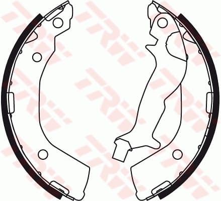 Brake Shoe Set GS8737
