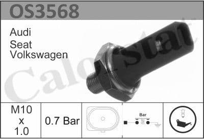 Sensor oil pressure light OS3568 - image 2
