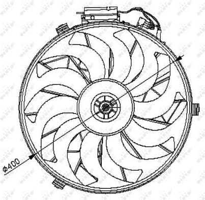 Fan, engine cooling 47028 - image 2