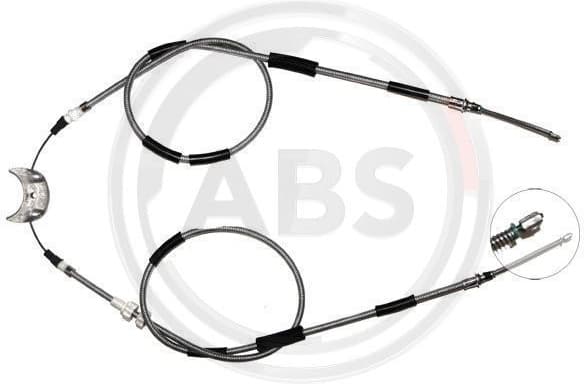 Cable Pull, parking brake K10615