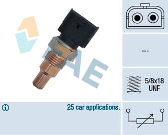 Sensor, coolant temperature 32400