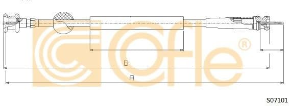 Speedometer Cable S07101 - image 2