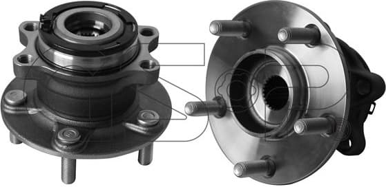 Bearing wheel 9325030