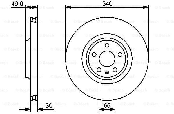 Brake Disc 0986479464 - image 2