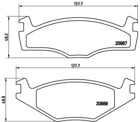 Brake Pad Set, disc brake PRIME LINE P85005