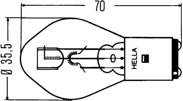 Bulb STANDARD 8GD 002 084-151