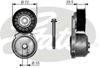Belt Tensioner, V-ribbed belt DriveAlign™ T38103