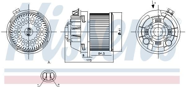Interior Blower 87257