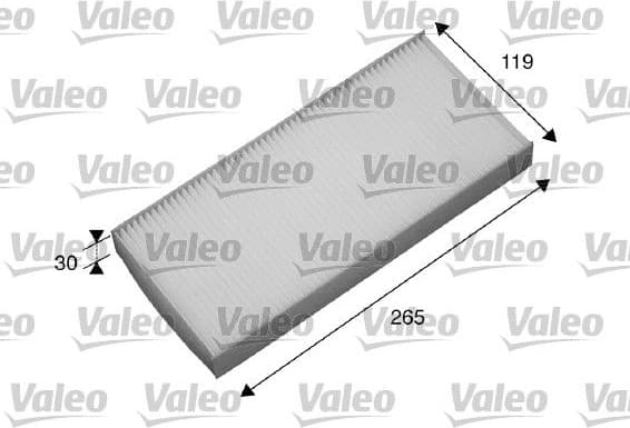Filter, cabin air VALEO ESSENTIAL 698878