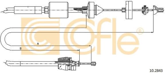Cable Pull, clutch control 10.2843 - image 2