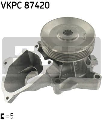 Water Pump, engine cooling VKPC 87420