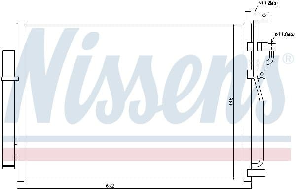 Condenser, air conditioning ** FIRST FIT ** 940010