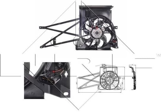 Fan, engine cooling 47013 - image 2