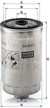 Fuel Filter WK824/3