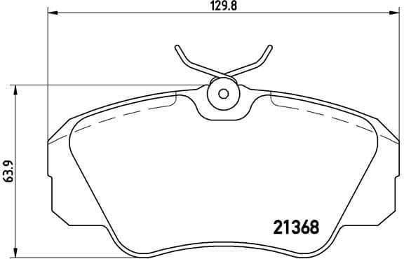 Brake Pad Set, disc brake PRIME LINE P59016