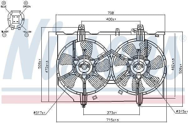 Fan, engine cooling 85279