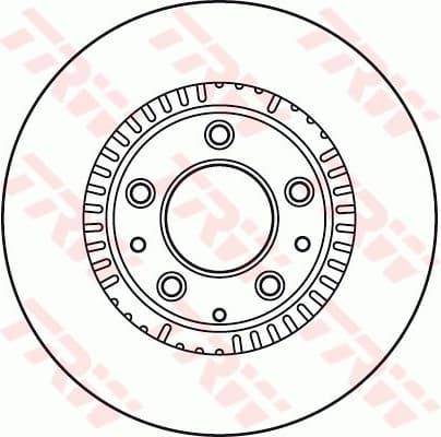 Brake Disc DF6068 - image 2