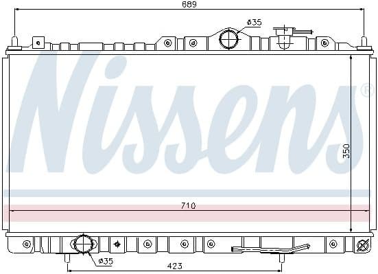 Radiator, engine cooling 68180 - image 2
