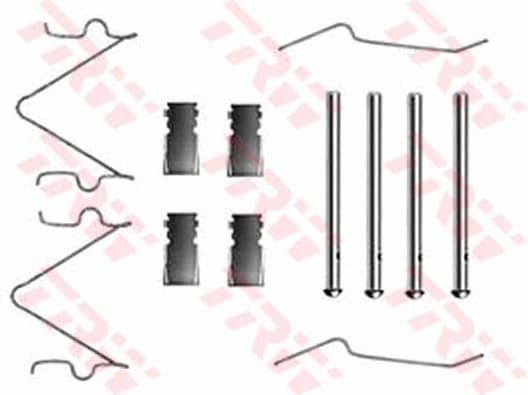 Accessory Kit, disc brake pad PFK330