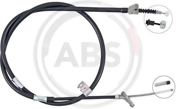 Cable Pull, parking brake K16298