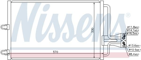 Condenser, air conditioning 94100
