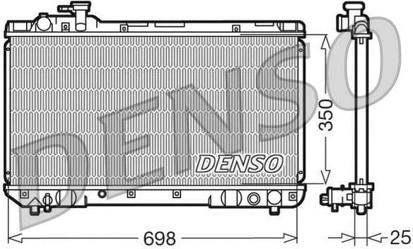 Radiator, engine cooling DRM50020
