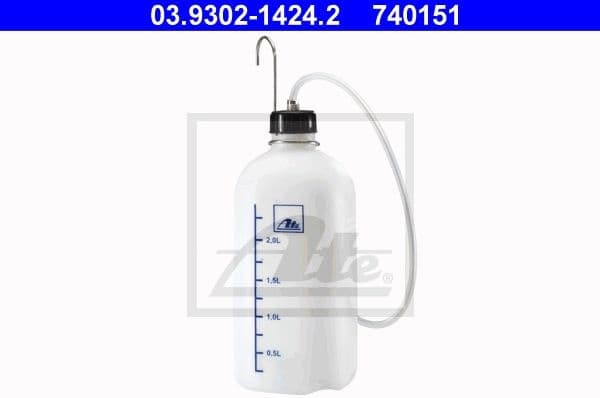 Collection Container, brake system bleeding 03.9302-1424.2