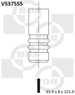 Valve exhaust V537555