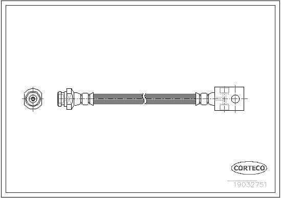 Brake Hose 19032751 - image 2