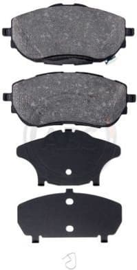 Brake Pad Set, disc brake 35025