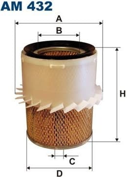 Air Filter AM432
