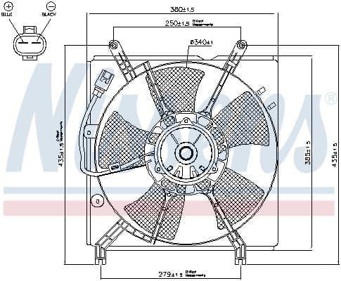 Fan, engine cooling 85241