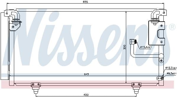 Condenser, air conditioning 940091