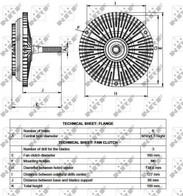 Clutch, radiator fan 49534