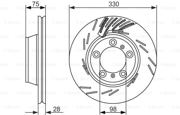 Brake Disc 0986479733 - image 2