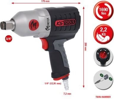 Impact Wrench (compressed air) 515.3785 - image 6