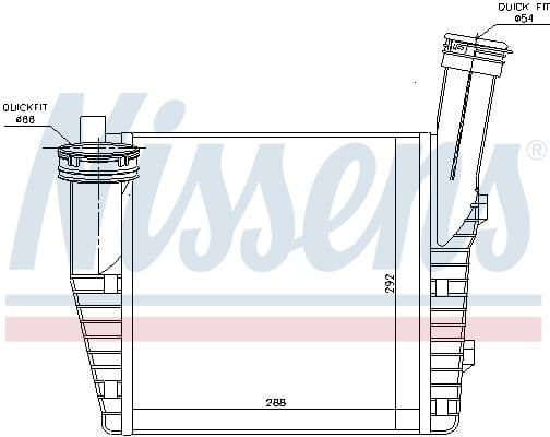 Charge Air Cooler ** FIRST FIT ** 96611
