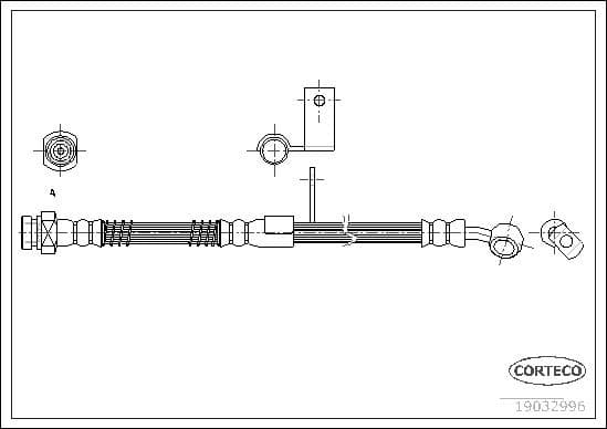 Brake Hose 19032996