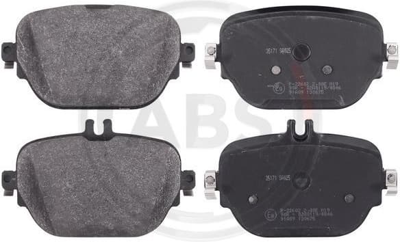 Brake Pad Set, disc brake 35171