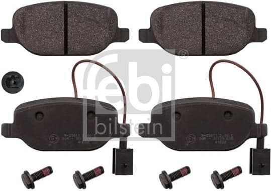 Brake Pad Set, disc brake 116002