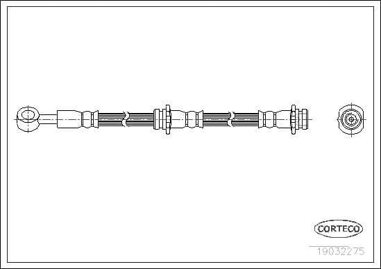 Brake Hose 19032275 - image 2