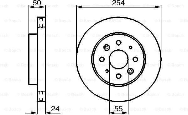 Brake Disc 0986479231