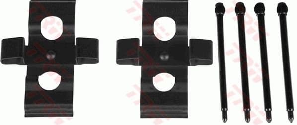 Accessory Kit, disc brake pad PFK482